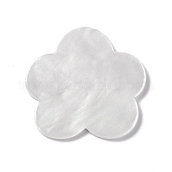 Cabochons en acrylique imprimés sur le thème des fleurs&nbsp;MACR-J121-01A