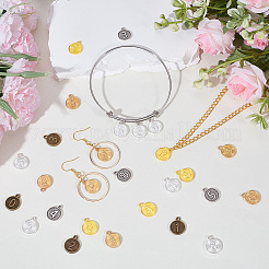 10 sac de pendentifs en alliage de style tibétain de 5 couleurs&nbsp;FIND-NB0006-82