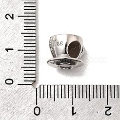 925 libra esterlina de plata del esmalte abalorios europeos&nbsp;STER-Z013-07P-08