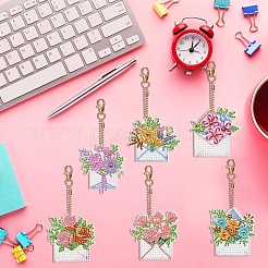 Kit di decorazione pendente fai-da-te con busta a fiori&nbsp;PW-WG51724-01