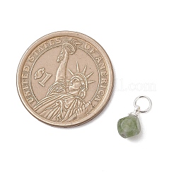 Natürliche bunte Turmalin-Würfel-Charms&nbsp;PALLOY-JF04871