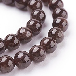 Natürlicher Granat Perlenstränge&nbsp;X-G-A038-B