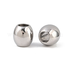 Cuentas europeas de acero inoxidable 304 resistentes al deslustre&nbsp;STAS-E034-4