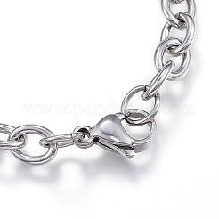 Anlaufgeschützte Bettelarmbänder aus Edelstahl 304&nbsp;BJEW-G544-10P