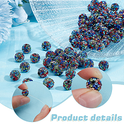 100 Stück Polymer Clay Pflaster-Strassperlen&nbsp;RB-PH0001-38B
