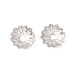 Capuchons de perles en acier inoxydable 304 anti-ternissement&nbsp;STAS-P307-03P