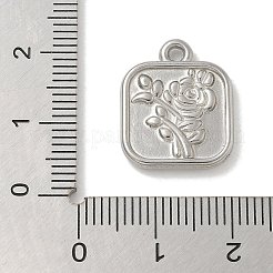 Pendentifs en acier inoxydable 304 anti-ternissement&nbsp;STAS-Q334-24P