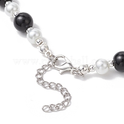 Glasperlen-Halskette&nbsp;SJEW-JS01322