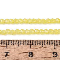 Fili di perline giada di vetro imitato&nbsp;GLAA-T028-2mm-11J