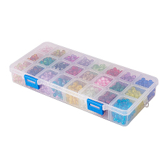 Granos de cristal craqueados pintados con aerosol&nbsp;CCG-PH0002-01-8mm