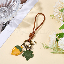 1pc Kunstleder Anhänger Dekoration&nbsp;HJEW-SP0001-24B