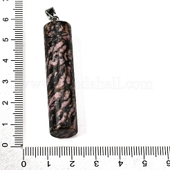 Rhodonite naturales colgantes grandes&nbsp;G-F820-11R