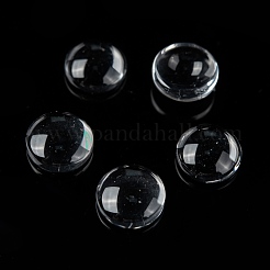Cabochon in vetro trasparente&nbsp;X-GGLA-R026-8mm