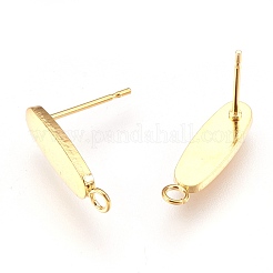 Ohrstecker-Beschläge aus Edelstahl 304&nbsp;STAS-G176-04G
