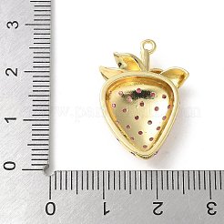 Pendentifs avec zircon cubiques à micro-pavés en laiton&nbsp;KK-P290-39G