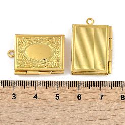 Medaillonanhänger aus Messing für den Lehrertag&nbsp;X-KK-M041-07G