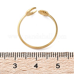 Fingerringe aus Edelstahl 304&nbsp;AJEW-Z009-02B-G