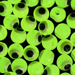 Leuchtende & bedruckte opake Acrylperlen&nbsp;LACR-G050-01C