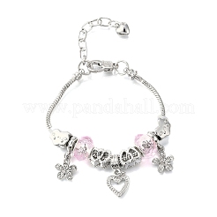 Bracelets à breloques en alliage de perles européennes&nbsp;BJEW-F495-12P
