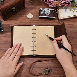 Cuadernos con tapa de cuero pu&nbsp;AJEW-CL0005-15B