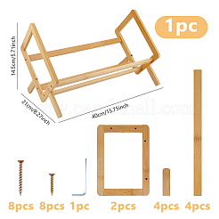 Étagère de bureau en bois&nbsp;ODIS-WH0030-313B-01