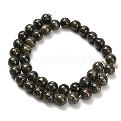 Natürliche grüne Zyanitperlenstränge&nbsp;G-H335-B02-10mm-AB