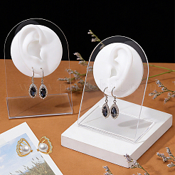 2 molde de silicona suave para exhibiciones de orejas de 2 estilos&nbsp;ODIS-UN0001-28A