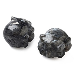 Statuette intagliate in larvikite naturale&nbsp;DJEW-L023-C03