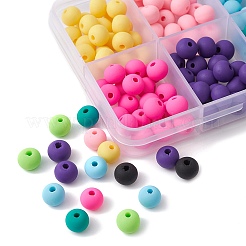 176 Stück 8 Farben handgefertigte Polymer Clay Perlen&nbsp;CLAY-YW0001-81