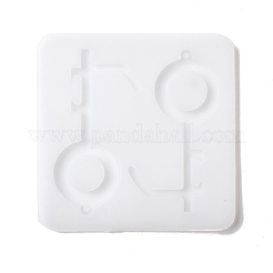 Moules en silicone pendentif bricolage en forme de clé&nbsp;DIY-F114-12