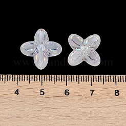 Smerigliato perline acriliche trasparenti&nbsp;OACR-P029-09B-05