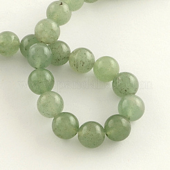 Natürlichen Edelstein Aventurin runde Perle Stränge&nbsp;G-R265-6mm