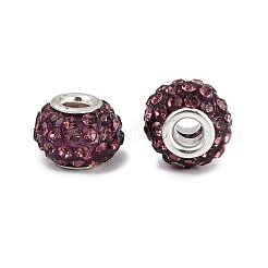 Harz Strass Perlen&nbsp;CPDL-H001-10x7mm-5