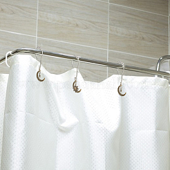 16 stücke 2 stil eisen duschvorhang ringe für badezimmer&nbsp;HJEW-FH00117