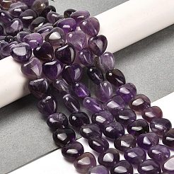 Natürlichen Amethyst Perlen Stränge&nbsp;G-H005-C11-01