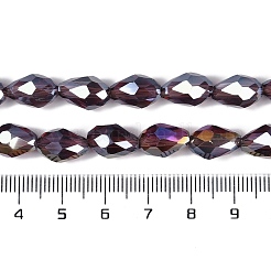 Trasparenti perle di vetro placca fili&nbsp;EGLA-N013-T6mm-B05