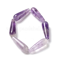 Natürlichen Amethyst Perlen Stränge&nbsp;G-P528-H15-01