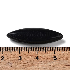 Natürliche schwarze Onyx-Hausaugenperlen (gefärbt und erhitzt).&nbsp;G-K346-01A