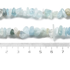Natürliche Aquamarin Chip-Perlen Stränge&nbsp;X-G-L154-19