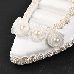 Espositore per gioielli con scarpe col tacco alto in flanella e resina&nbsp;ODIS-A010-08