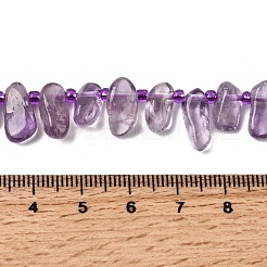 Natürlichen Amethyst Perlen Stränge&nbsp;G-L649-D05-02