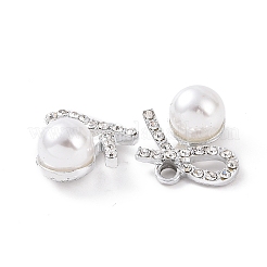 Legierung Kristall Strass Anhänger&nbsp;ALRI-H004-15P
