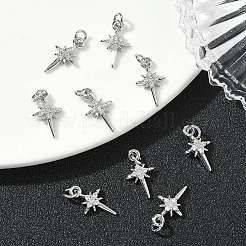Pendentifs en laiton Shegrace sertis de micro-pavés de zircone cubique&nbsp;XGRQ3D285-480P