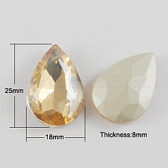 Glas darauf zurück Strass&nbsp;RGLA-Q003-M