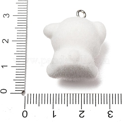 Anhänger aus undurchsichtigem Kunstharz mit Tiermotiven&nbsp;RESI-G130-01A