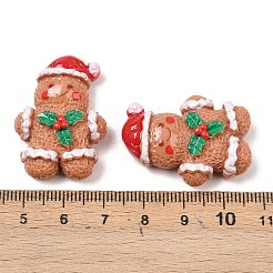 Weihnachtliche Cabochons aus undurchsichtigem Harz&nbsp;LS-CRES-Z015-01B