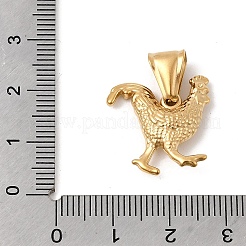 304 Edelstahl Anhänger Strass Fassungen&nbsp;STAS-B167-14A-G