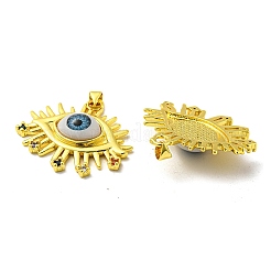 Echte 18 Karat vergoldete Messinganhänger&nbsp;KK-L209-001G-06