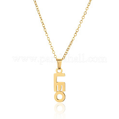 Collane con ciondolo a forma di costellazione in acciaio inossidabile 304&nbsp;FS-WGAAB2A-09