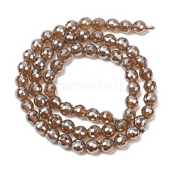 Galvani natürliche Achat Perlen Stränge&nbsp;G-B191-A07-6mm-17